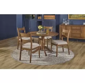 Azalea Walnut 48" Round Dining Table
