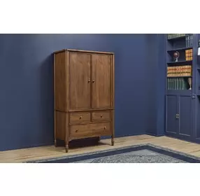 Azalea Walnut 2 Door Armoire