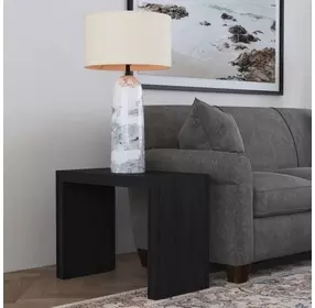 Waterfall Deep Ebony Rectangular Accent Table