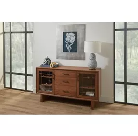 Lincoln Walnut 2 Door Buffet
