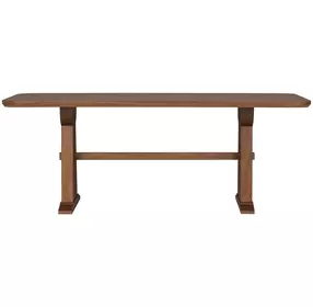 Lincoln Walnut Rectangular Dining Room Set