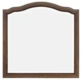 Bellevue Whiskey Brown Rectangular Dresser Mirror