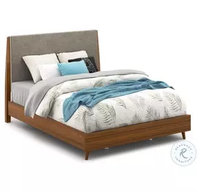 Ludwig Brown Upholstered Panel Bedroom Set
