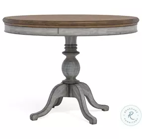 Plymouth Distressed Graywash Counter Height Dining Room Set