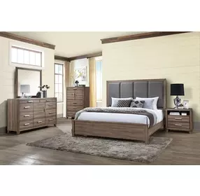 Harrisburg Walnut 9 Drawer Dresser
