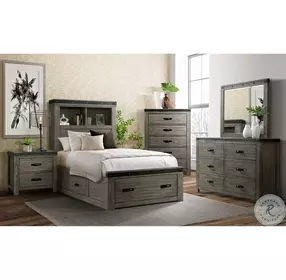 Montauk Wade Gray 6 Drawer Youth Dresser