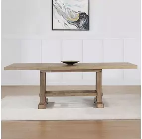 Napa Brown 72" Extendable Rectangular Counter Height Dining Table