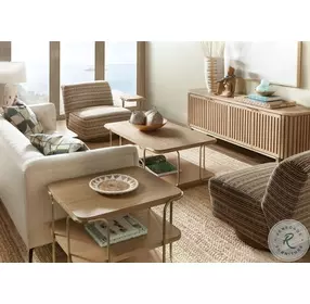 Banyon Bay Light Wood Accent Table