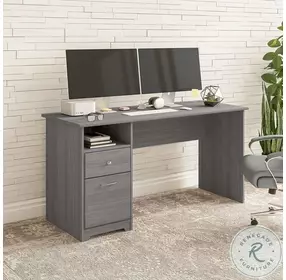 Cabot Modern Gray 60" Computer Desk