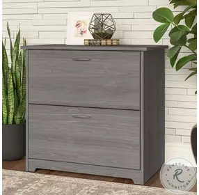Cabot Modern Gray 2 Drawer Lateral File Cabinet