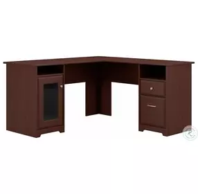 Cabot Harvest Cherry L Home Office Set
