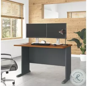 Series A Natural Cherry 48" Desk