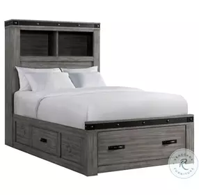 Montauk Gray Youth Platform Storage Bedroom Set