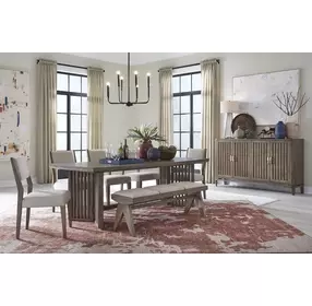 Kavanaugh Weathered Kona Brown 4 Door Sideboard