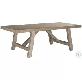 Cedar Ridge Harrington Aged Taupe Extendable Dining Room Set