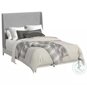 Clare Grey And Almond Upholstered Panel Bedroom Set