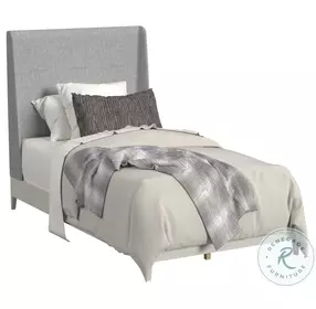 Clare Grey And Almond Youth Upholstered Panel Bedroom Set