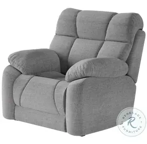 Wild Card Bahari Platinum Wall Hugger Manual Recliner