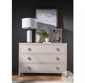 Riven Cream 3 Drawer Dresser