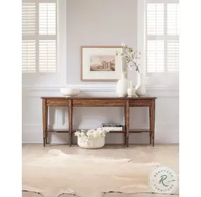 Skinny Medium Wood Console Table