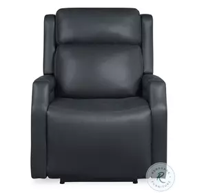 Chesterfield Salvo Denim Leather Zero Gravity Power Recliner with Power Headrest And Lumbar