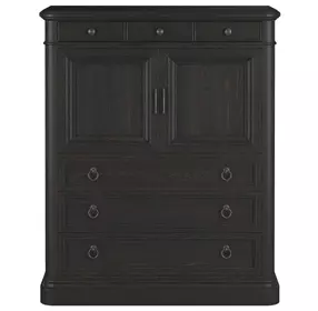 Atrium Black 8 Drawer Chest