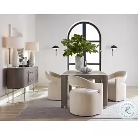 Modern Mood Beige Upholstered Arm Chair