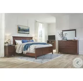 Westlake Cherry Brown 10 Drawer Master Dresser