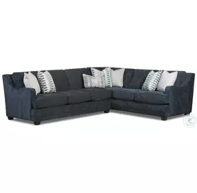 Elise Ink Recessed Arm RAF Sectional