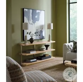 Banyon Bay Light Wood Console Table