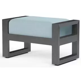 Redondo Canvas Skyline Upholstered Outdoor Rectangular Ottoman