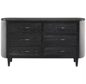 Skyline Onyx 6 Drawer Dresser