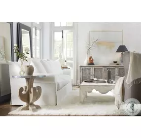 Wanderlust White Flanders Square Cocktail Table