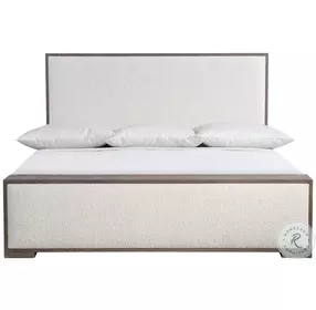 Casa Playa And Cream Upholstered King Panel Bed