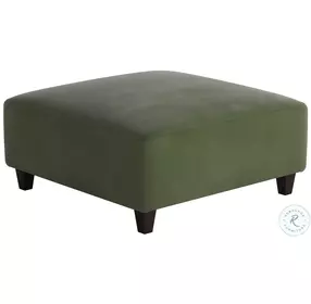 Bella Harvest Green Square Cocktail Ottoman