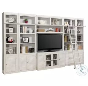 Rawlins Cottage White 7 Piece Entertainment Wall
