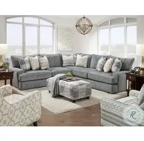 Handwoven Slate Seville Paprika Accent Chair