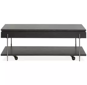 Spencer Dark Briarsmoke Rectangular Lift Top Occassional Table Set