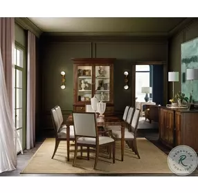 Auburn Grove Classic Walnut Display Cabinet