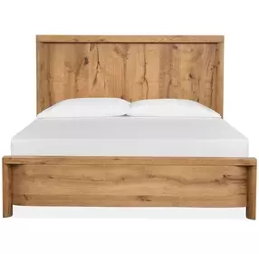 Laramie Honey Wheat Panel Bedroom Set