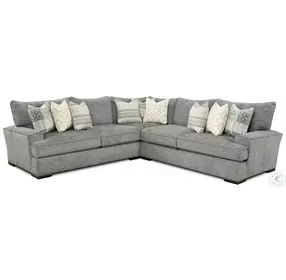Handwoven Slate 3 Piece Sectional