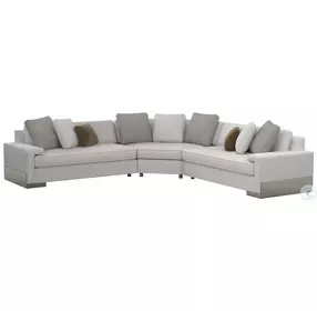 I am Shelfish Gray 3 Piece Sectional