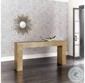 Kanchan Gold Metal Sofa Console Table