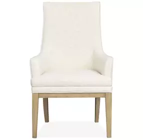Coventry White Upholstered Host Chair Set of 2
