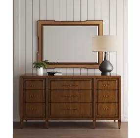 Eave Brown 9 Drawer Dresser