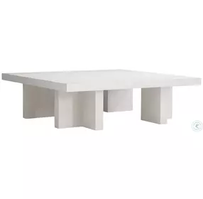 Blythe Sandblasted White Occasional Table Set