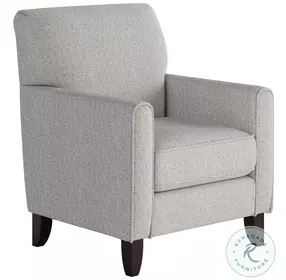 Sugarshack Grey Straight Arm Accent Chair