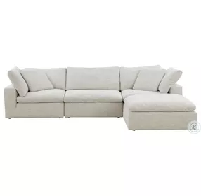 Clay Coastside Sand Dream Lounge Performance Fabric Modular Sectional