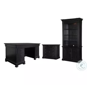 Bristowe casual Black Junior Executive Desk