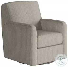 Flash Dance Mykonos Taupe 29" Wide Swivel Glider